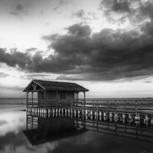hut, lagoon, travel, landscape, sky, nature, vacations, summer, mediterranean, island, gray travel, gray summer, gray island